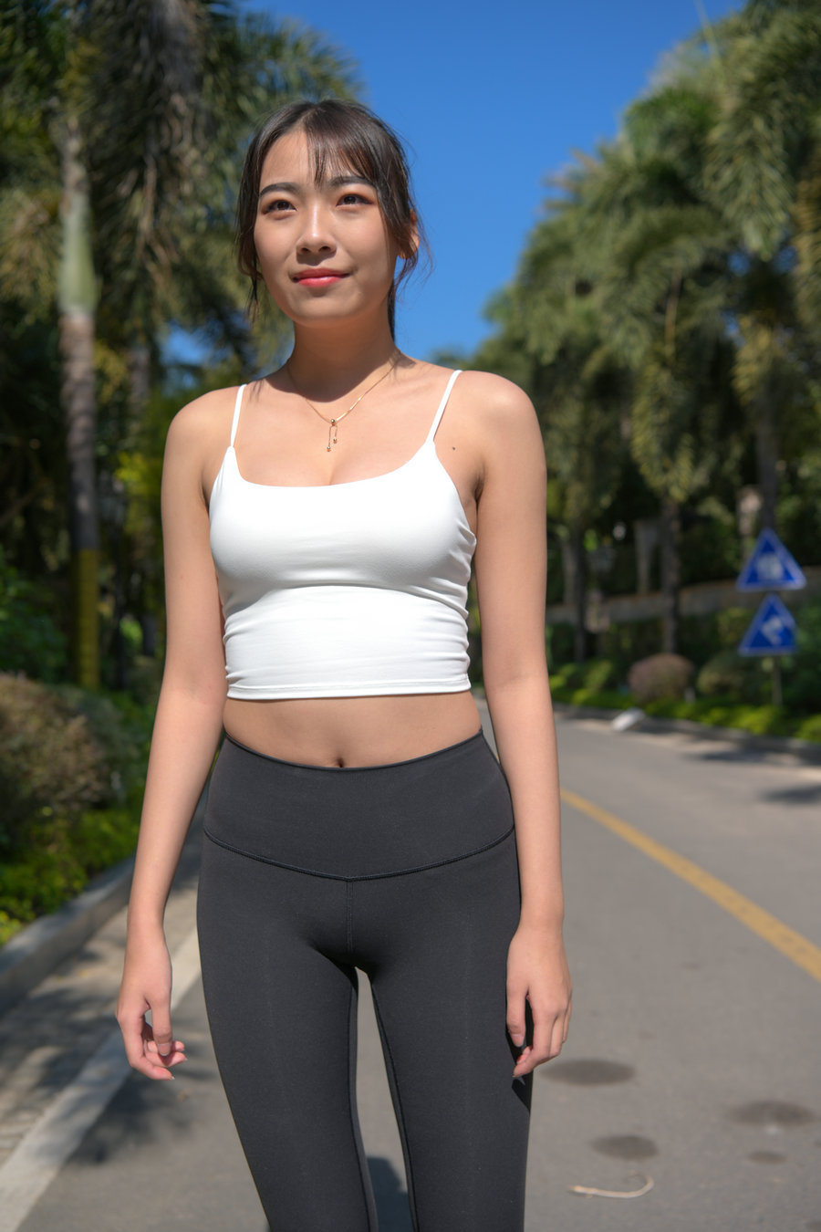 图片[1]-黑色瑜伽裤女孩 J0904 474P11V-15.7GB-喵图库