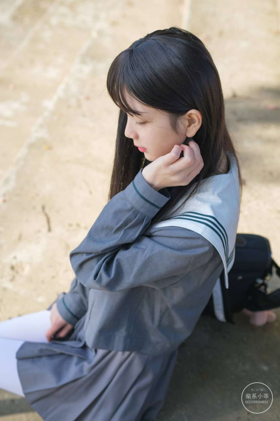 图片[3]-白丝清纯少女真的太可爱了【60P】20001-喵图库