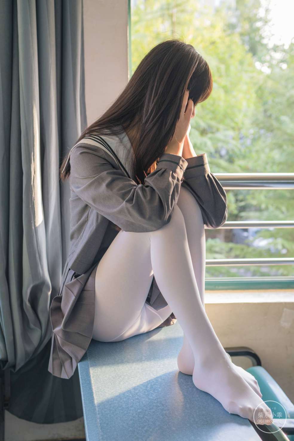 图片[4]-白丝清纯少女真的太可爱了【60P】20001-喵图库