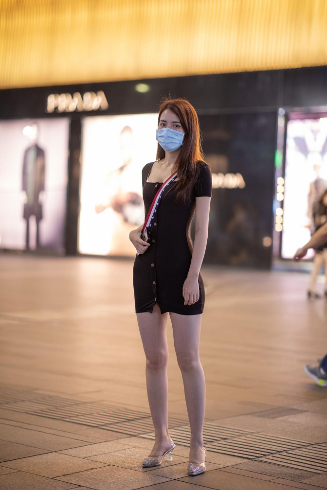 图片[4]-逛商场的黑色包臀裙美丽女孩【385P】00050-喵图库