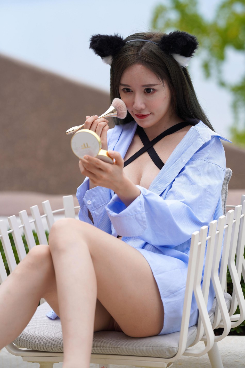 图片[5]-可爱的猫耳朵比基尼美少女【394P】00043-喵图库
